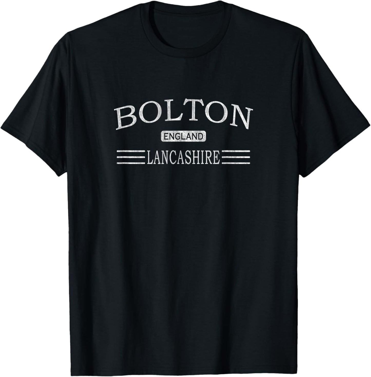 Bolton - Lancashire - England T-Shirt - T-Shirt | Black