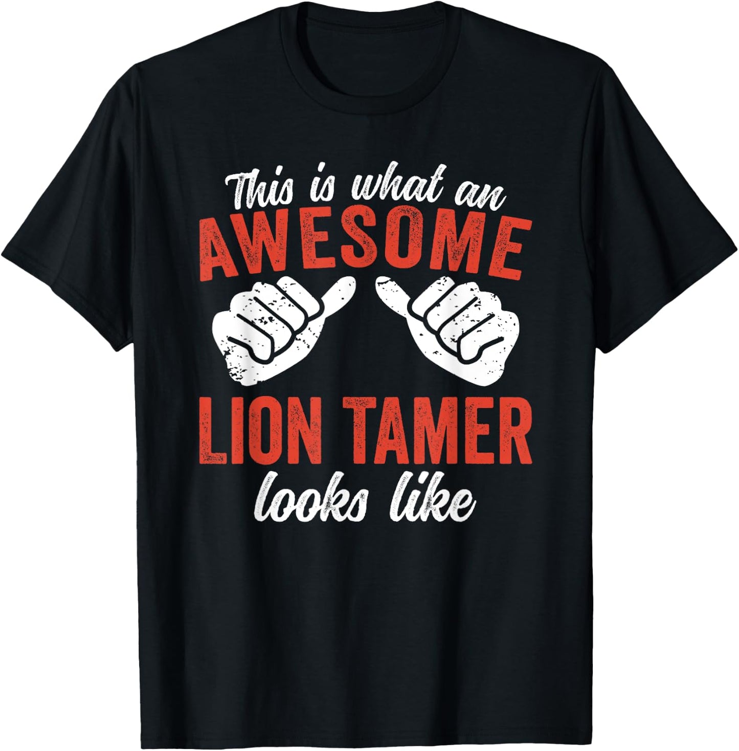 This is what an awesome Lion Tamer looks Circus T-Shirt - T-Shirt | Black