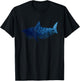 Shark Water Graphic T-Shirt - T-Shirt | Black