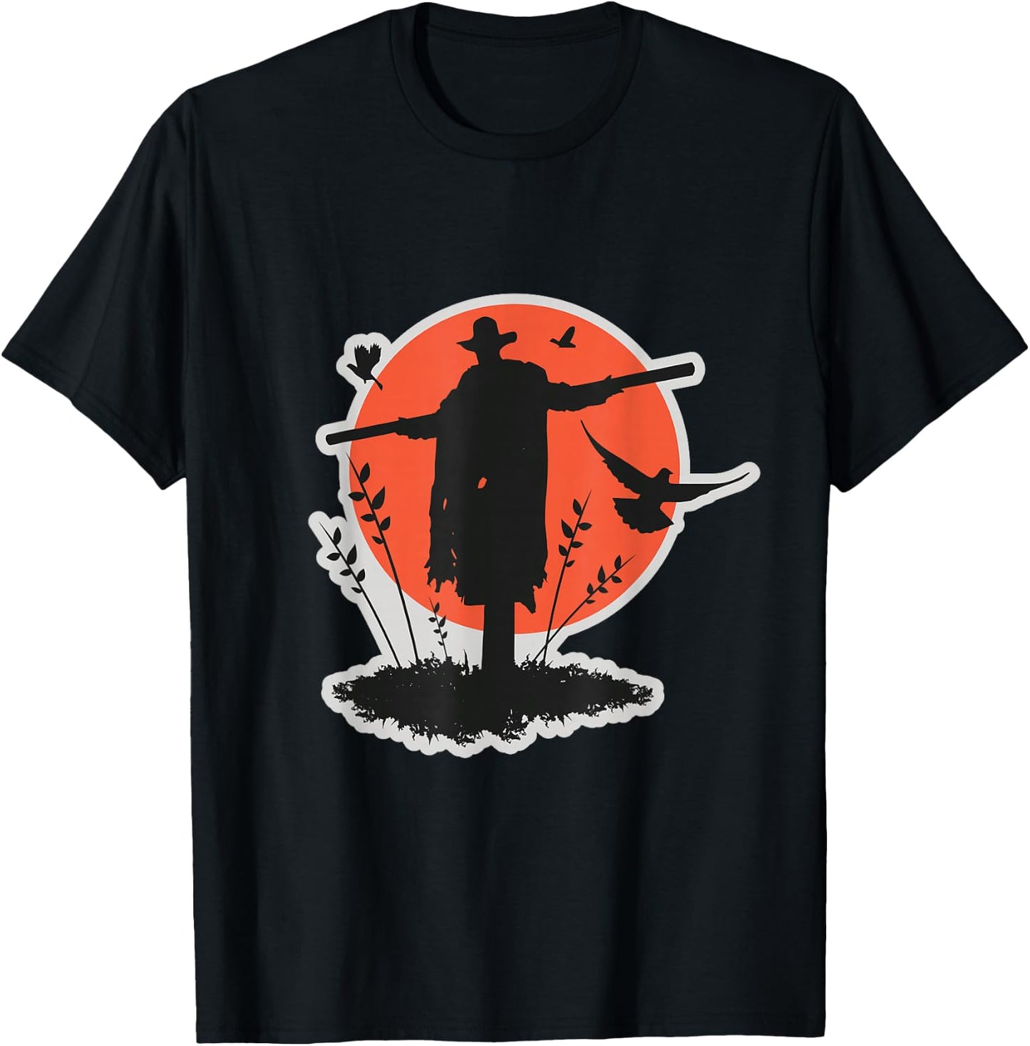 Jeepers Creepers Scarecrow Moon T-Shirt - T-Shirt | Black