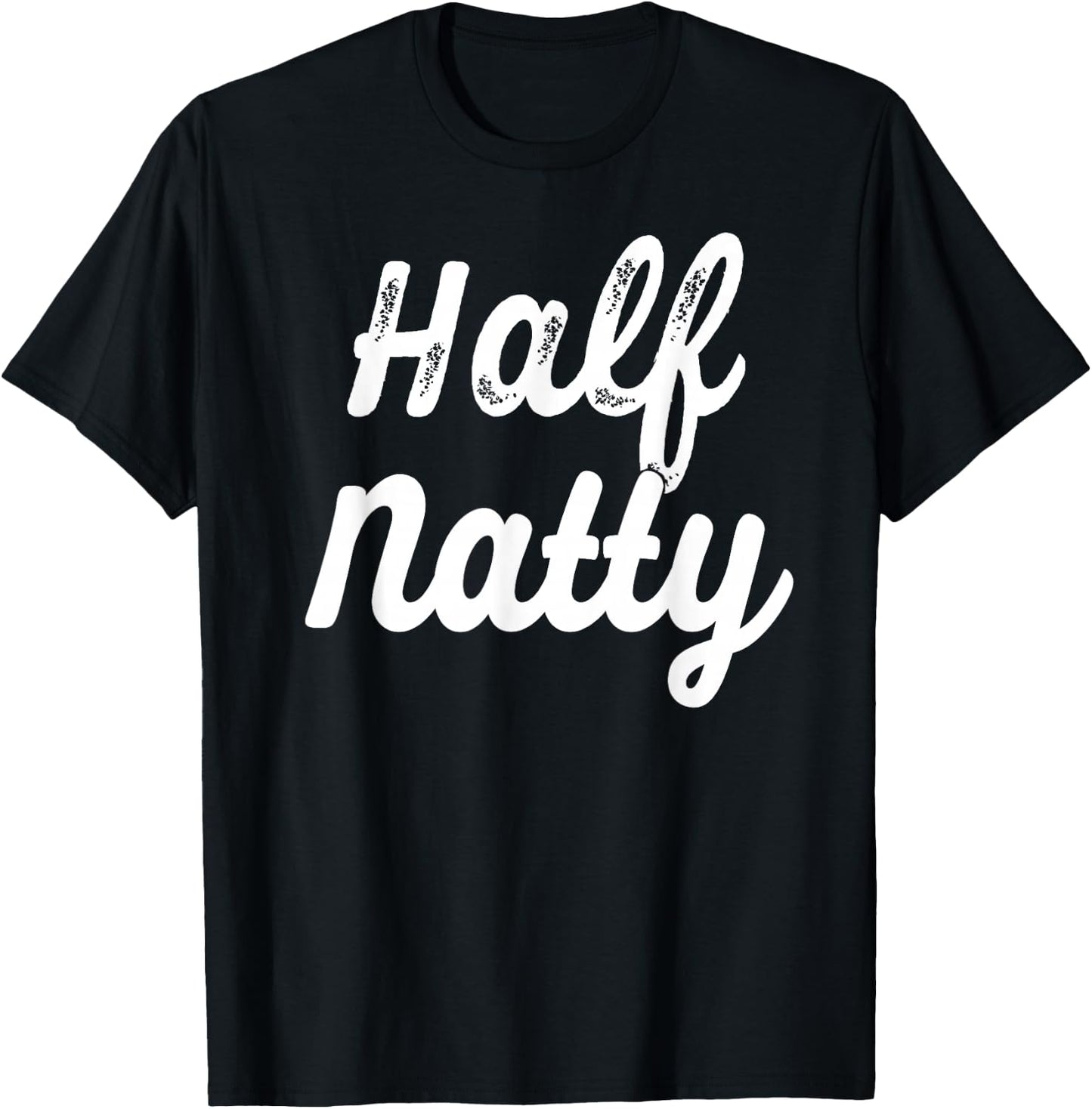 Half Natty T-Shirt - T-Shirt | Black