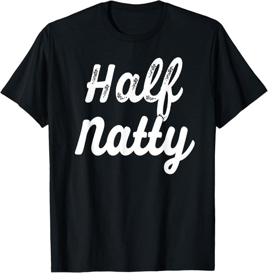 Half Natty T-Shirt - T-Shirt | Black