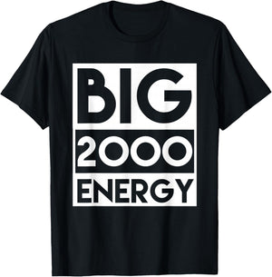 Born In 2000 Birthday Shirt 25 Year Old 23rd Birthday Energy T-Shirt - T-Shirt | Black