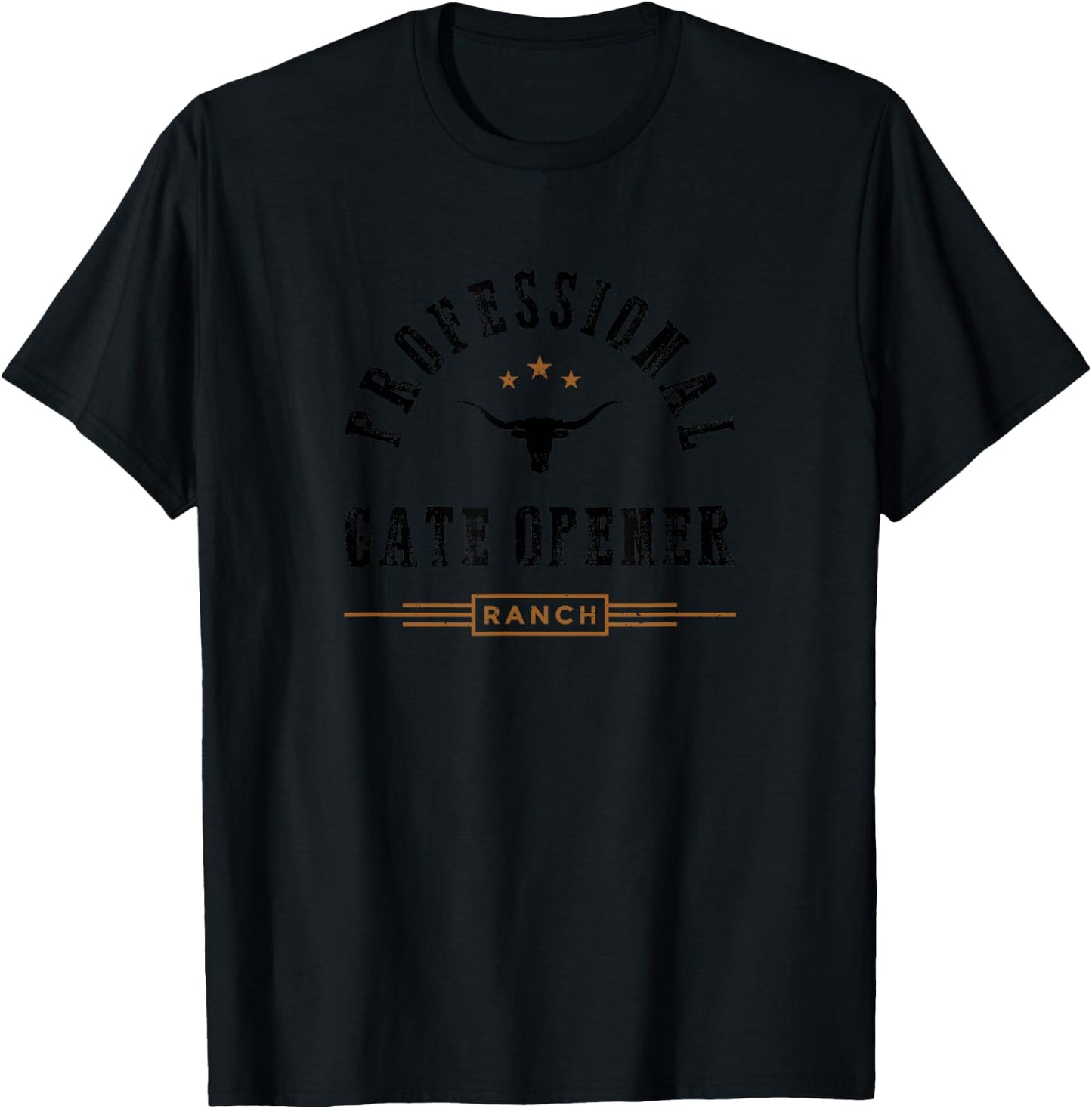 Professional Gate Opener T-Shirt - T-Shirt | Black