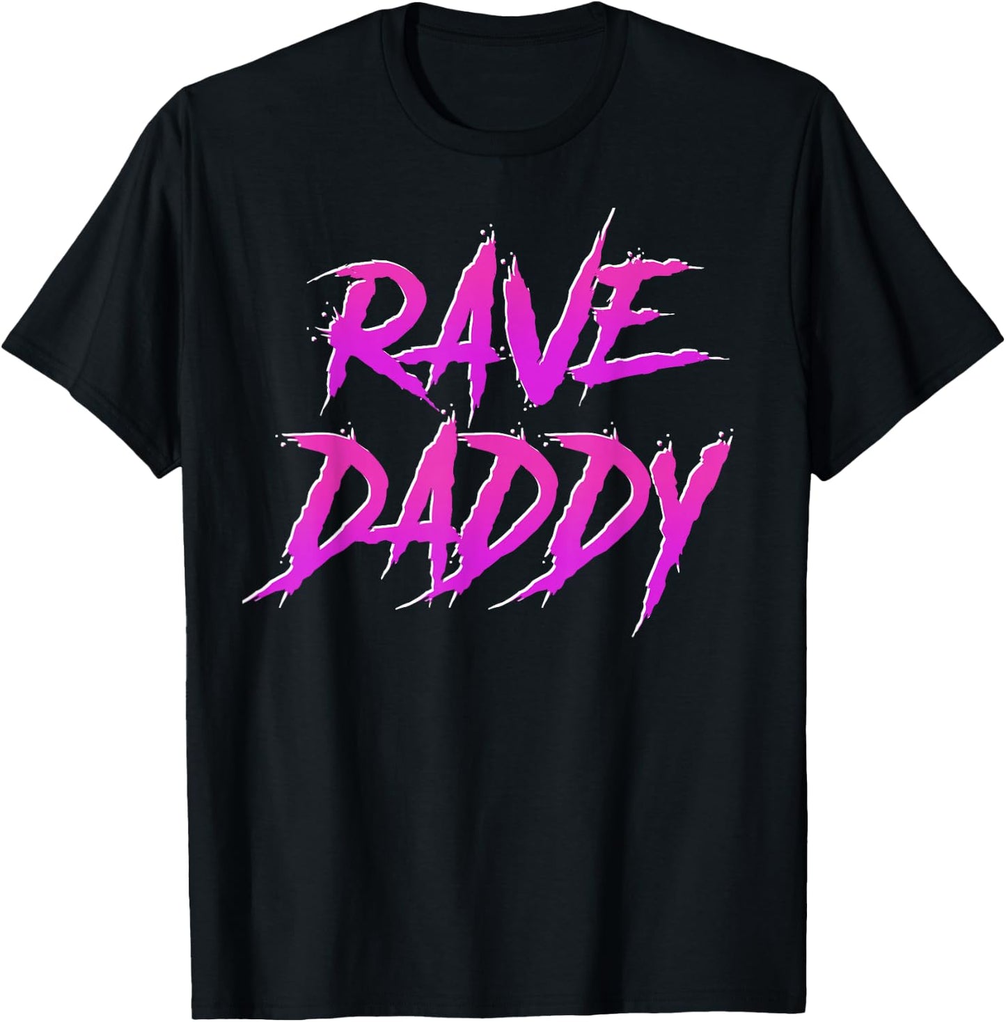 Techno Music EDM Party Raver Festival Rave Daddy T-Shirt - T-Shirt | Black