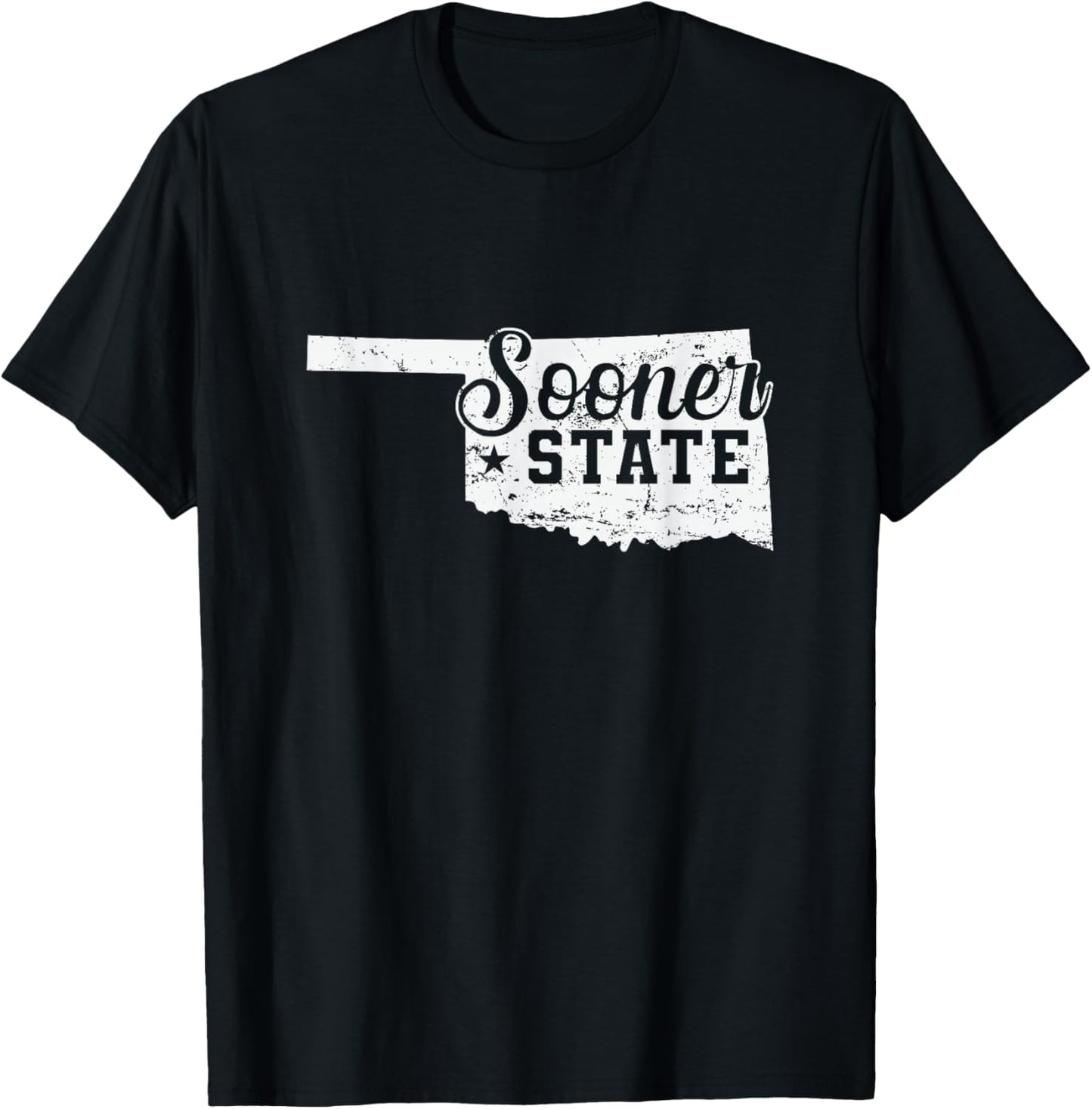 Oklahoma Sooner State USA America T-Shirt - T-Shirt | Black
