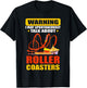 Roller Coaster Designs | Roller Coaster Loving Peoples T-Shirt - T-Shirt | Black
