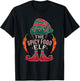 Christmas Spicy Food Lover Chili Peppers Chef Spicy Food T-Shirt - T-Shirt | Black