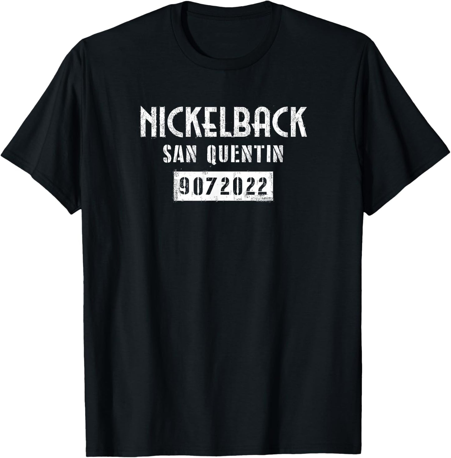 Nickelback San Quentin Single T-Shirt - T-Shirt | Black