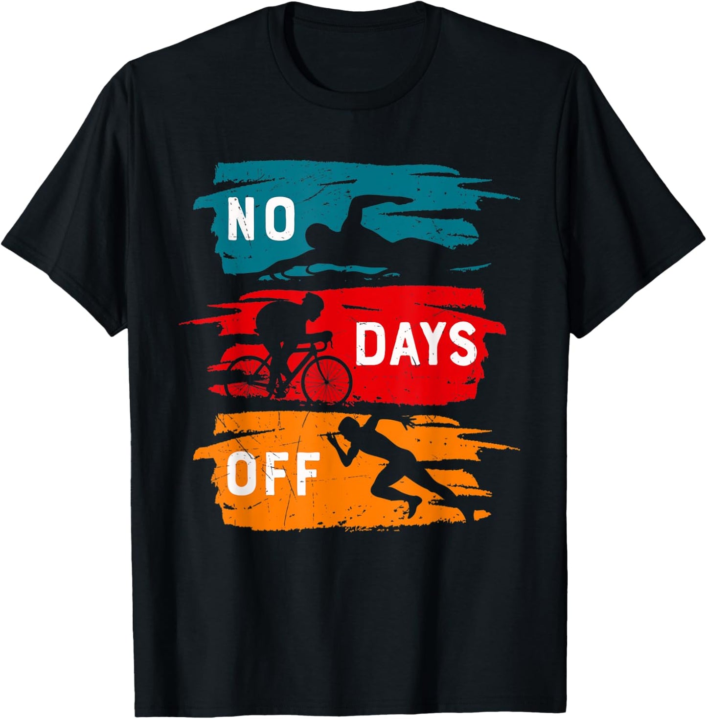 Positive Motivational Sports Quote Swimming Inspiration T-Shirt - T-Shirt | Black