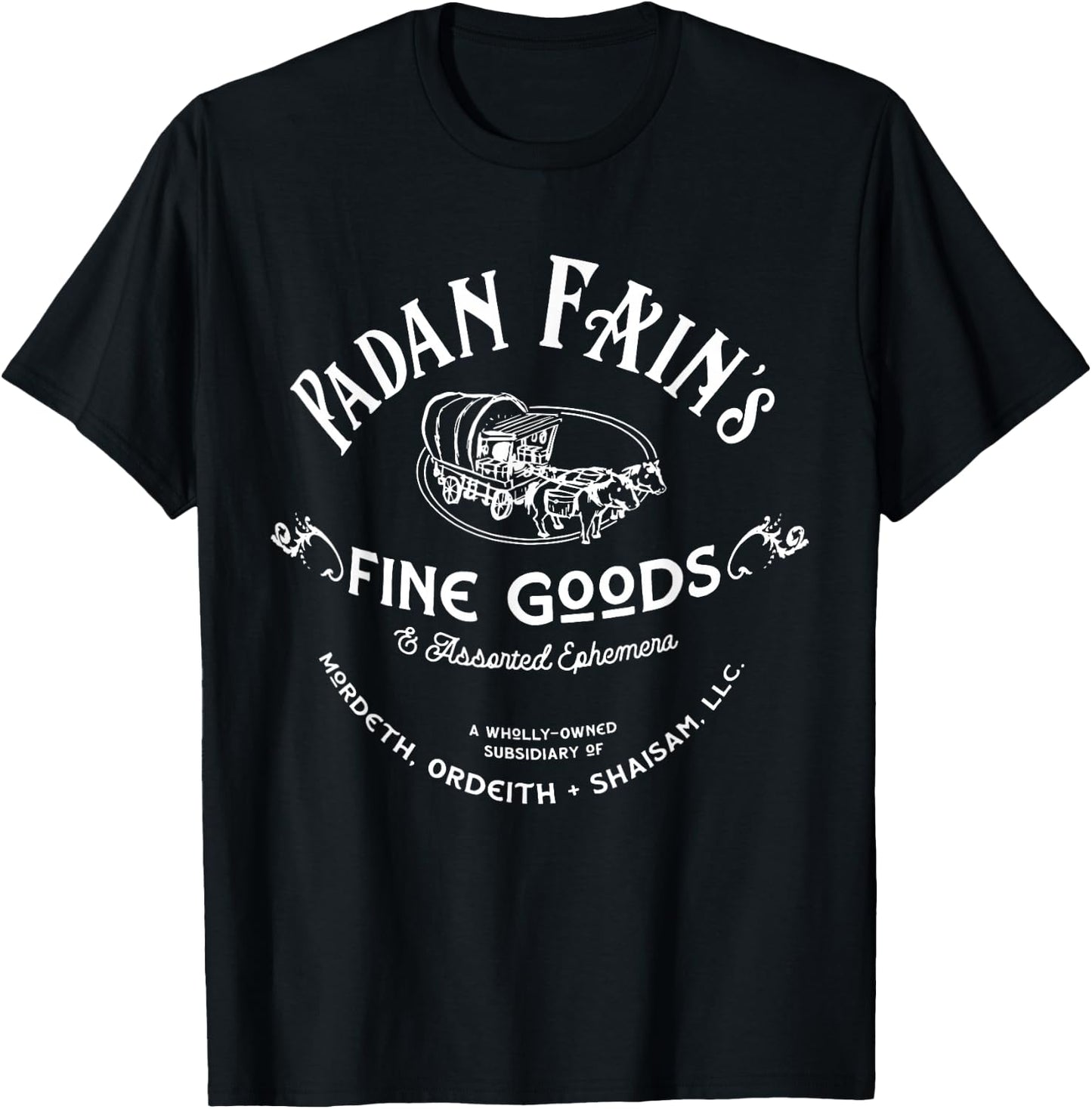 Padan Fain’s Fine Goods | Winespring Inn - Edmond's Field T-Shirt - T-Shirt | Black