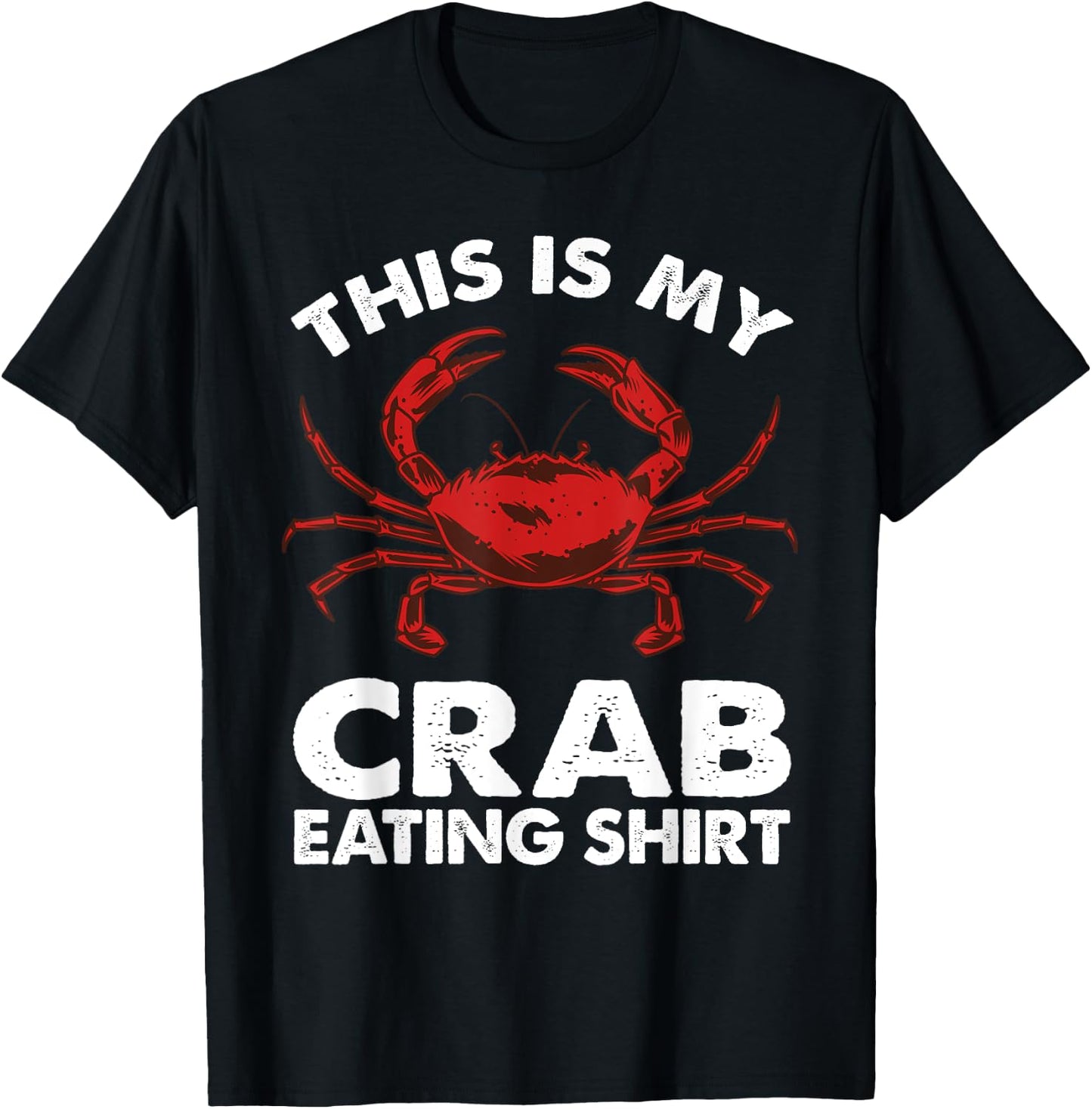Cool Crab Women Crab Eating Crab Boil Lover Crabs T-Shirt - T-Shirt | Black