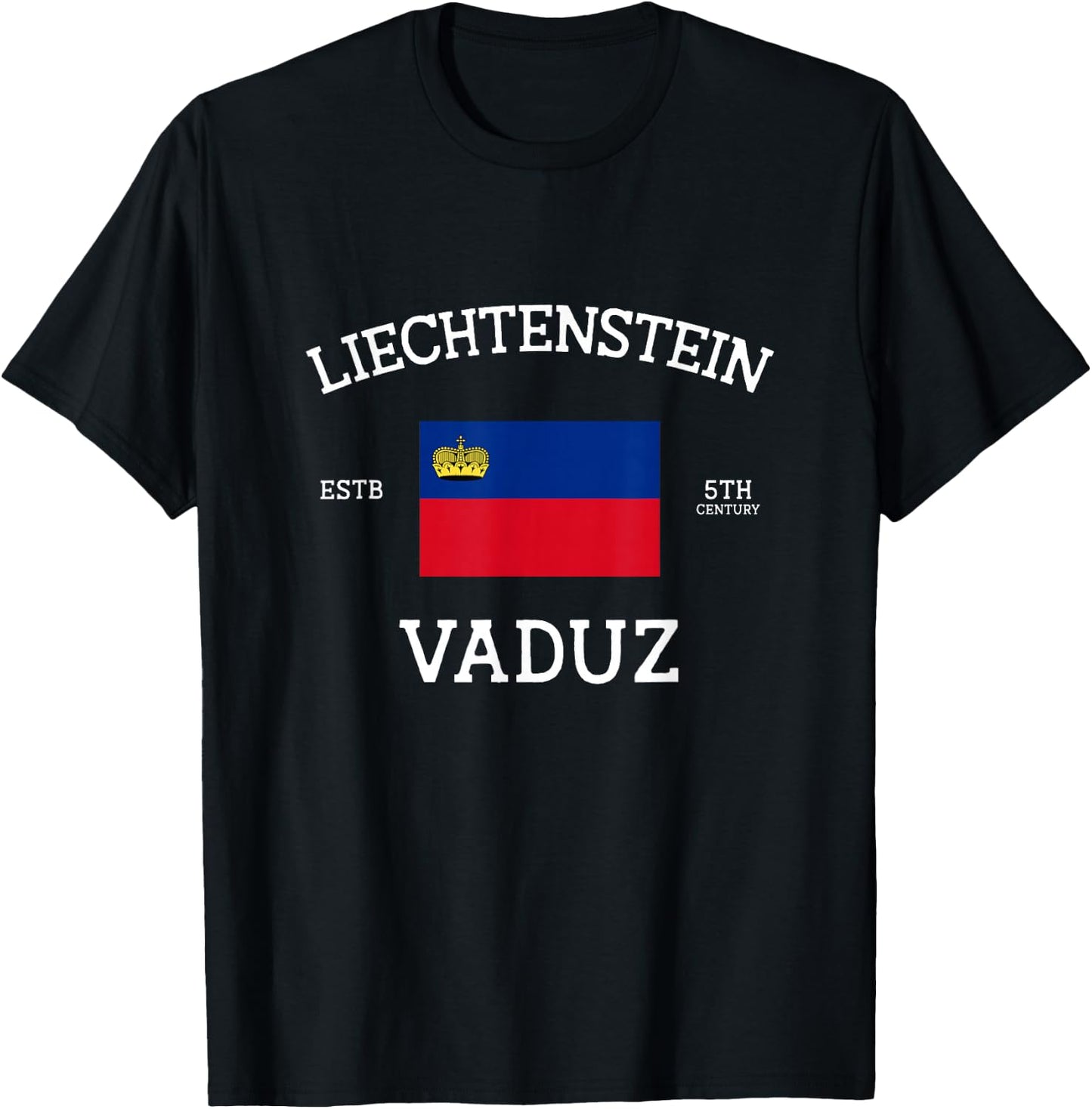 Liechtenstein History T-Shirt - T-Shirt | Black
