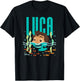 Luca - Half Human Half Sea Monster Luca T-Shirt - T-Shirt | Black
