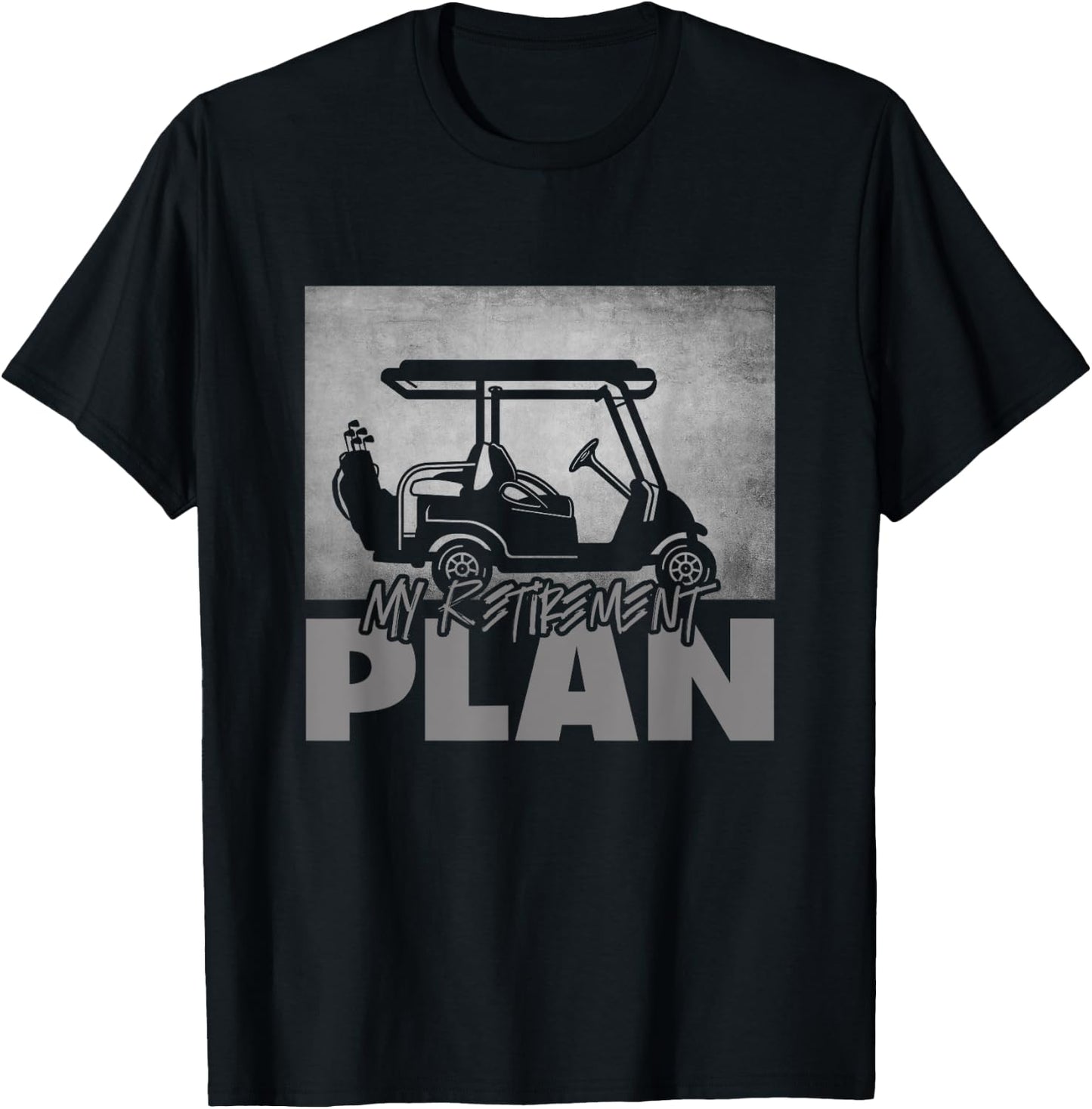 Funny Golfer Golf T-Shirt - T-Shirt | Black