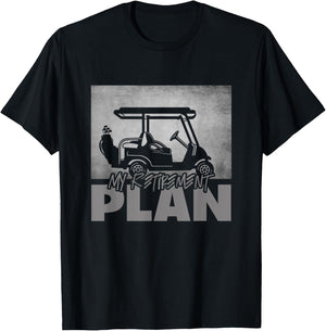 Funny Golfer Golf T-Shirt - T-Shirt | Black