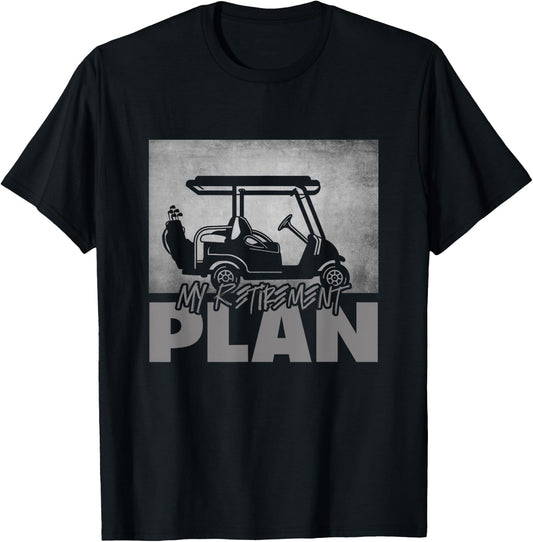 Funny Golfer Golf T-Shirt - T-Shirt | Black