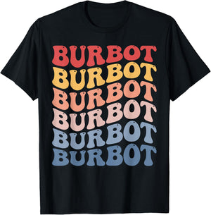 Burbot Groovy Retro Fish T-Shirt - T-Shirt | Black