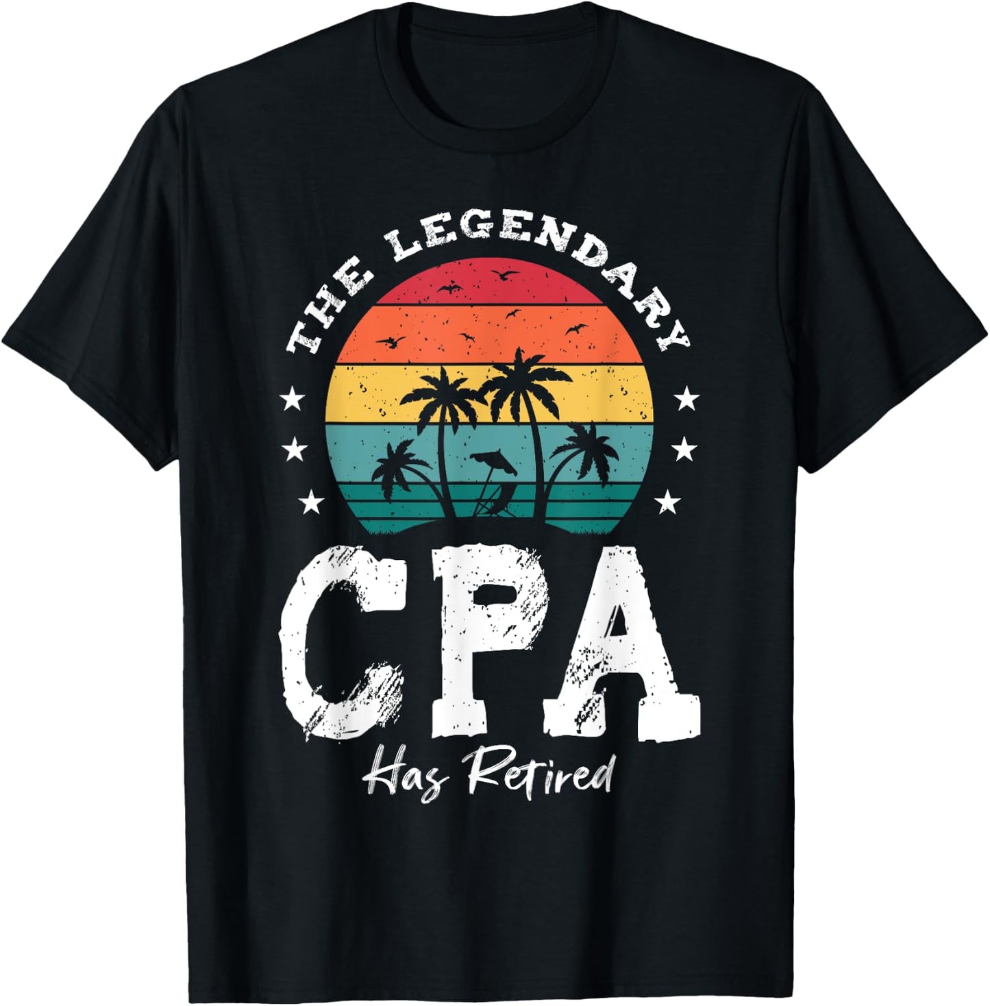 Legendary Retired CpA T-Shirt - T-Shirt | Black