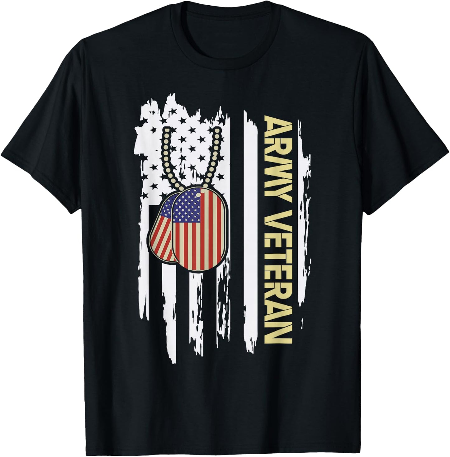 Army Veteran Veterans Day Veteran T-Shirt - T-Shirt | Black