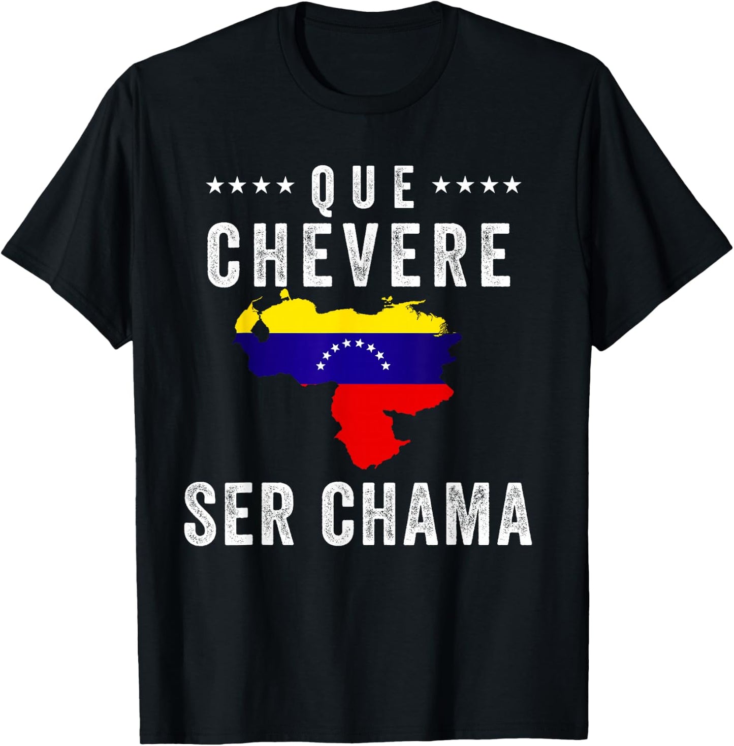 Venezuela Flag Pride Bandera Venezolana Camiseta Chama Mujer T-Shirt - T-Shirt | Black