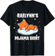 Raelynn's Pajama Shirt - Personalized Sleeping T-Shirt - T-Shirt | Black