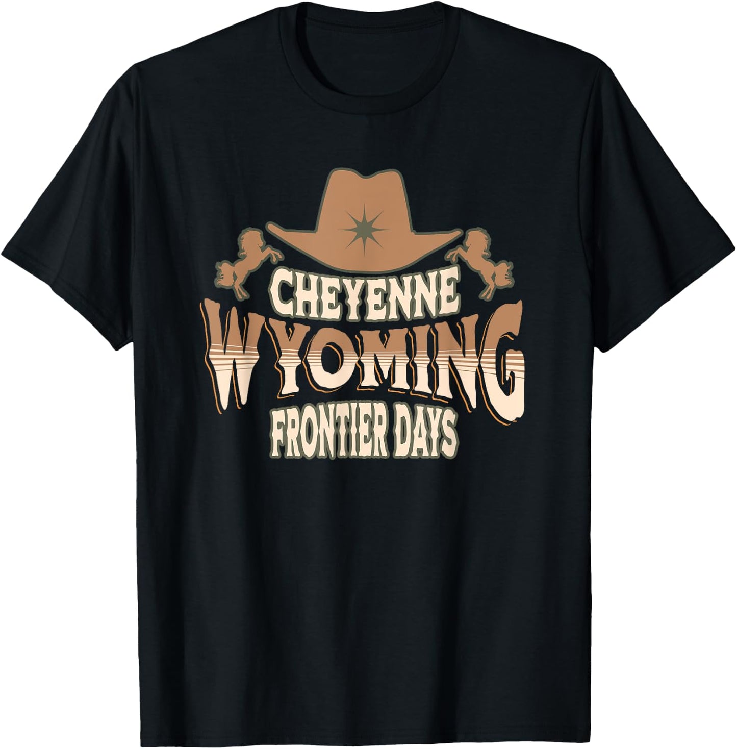 Cheyenne Wyoming Frontier Days T-Shirt - T-Shirt | Black