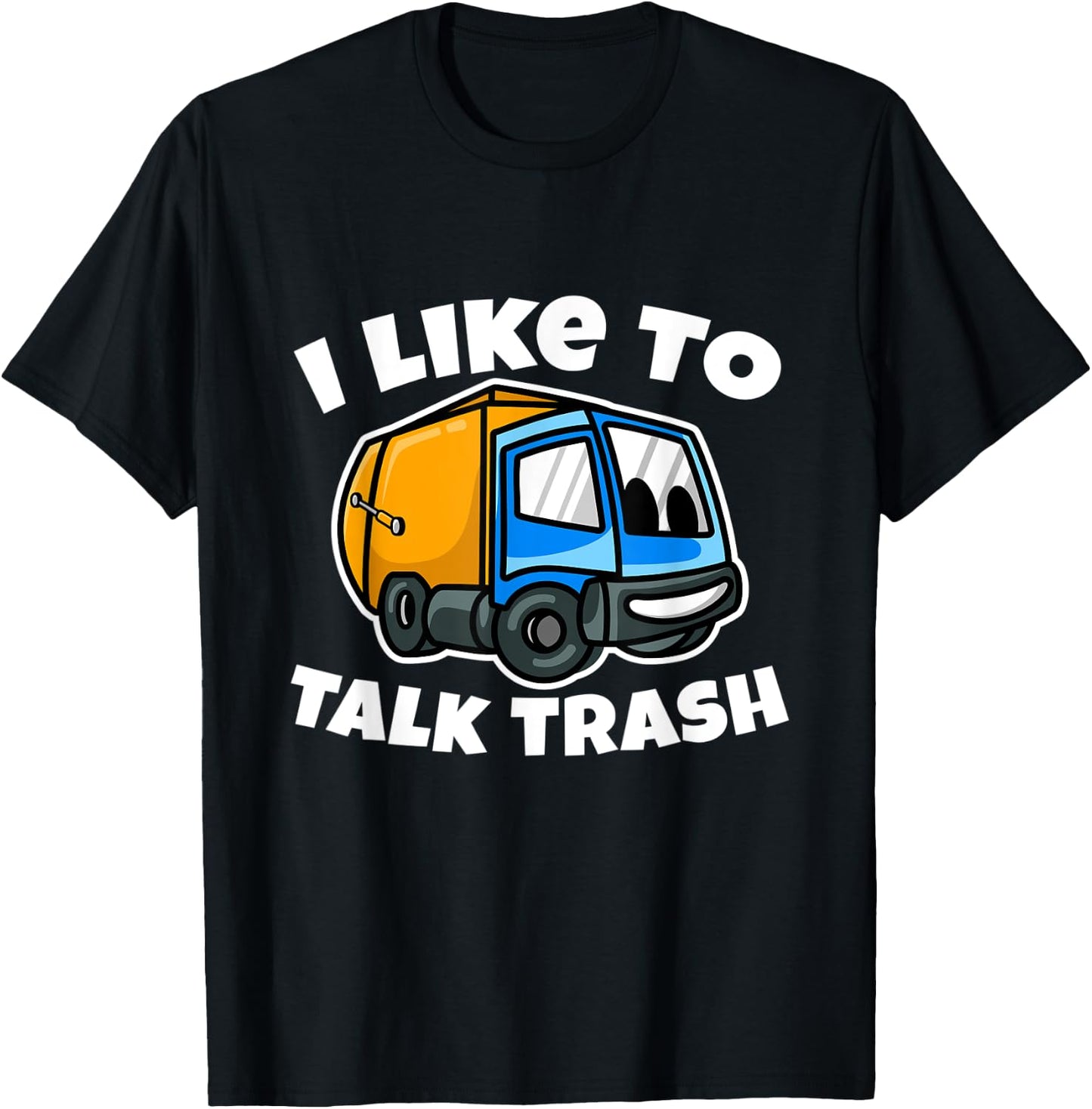 Recycling Garbage Truck Collector - Trash Collector Recycle T-Shirt - T-Shirt | Black