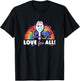 Disney Pixar Toy Story 4 Rainbow Forky Love for All T-Shirt - T-Shirt | Black