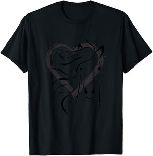 Women's horse for riders and horse lovers T-Shirt - T-Shirt | Black