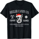 Funny Santa Australian Cattle Dog Christmas Vintage Holiday Men Women Kids T-Shirt - T-Shirt | Black