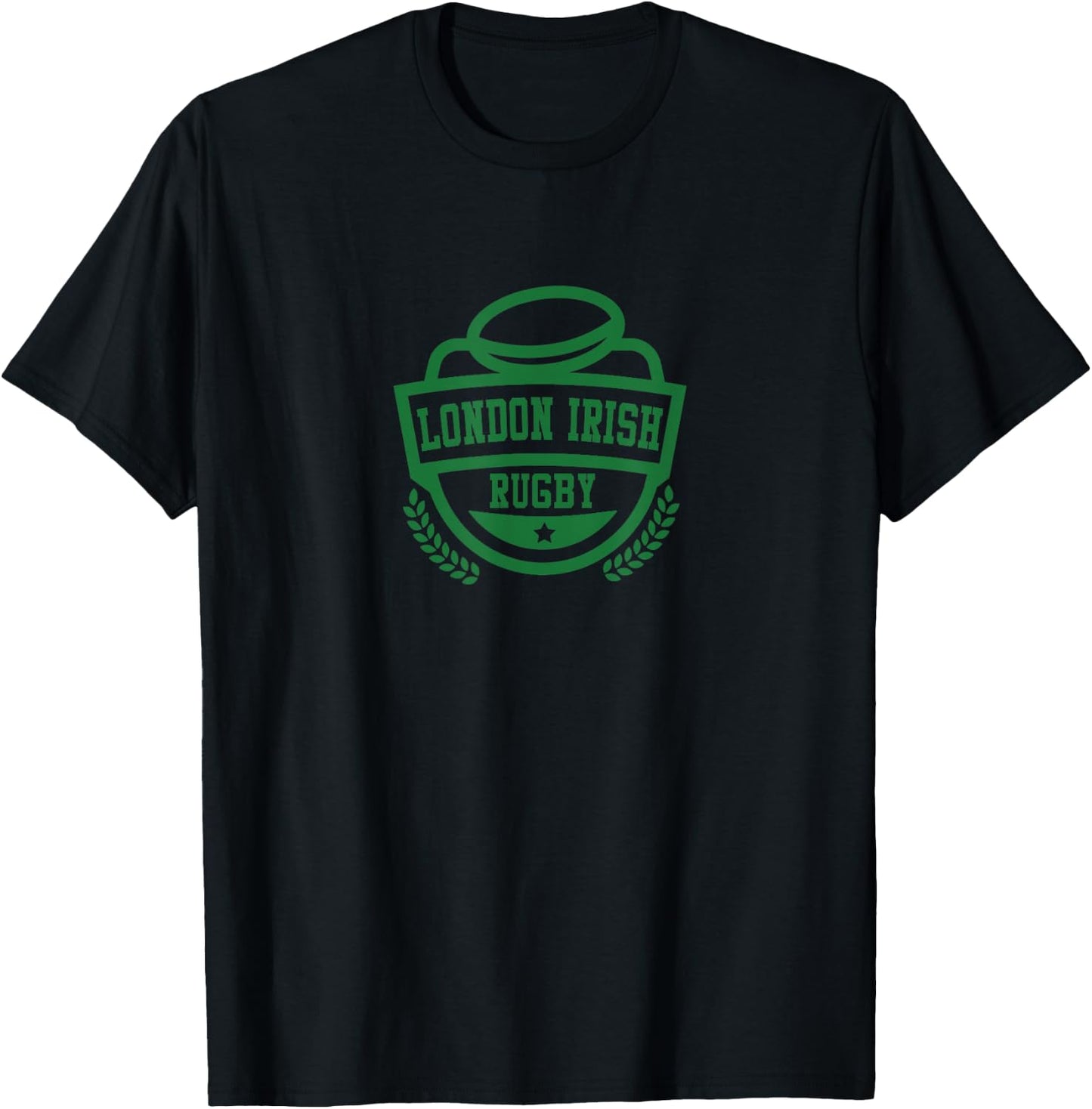 London Irish Rugby Logo T-Shirt - T-Shirt | Black