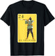 El Soldado Funny Spanish-Mexican Bingo Cards The Soldier T-Shirt - T-Shirt | Black