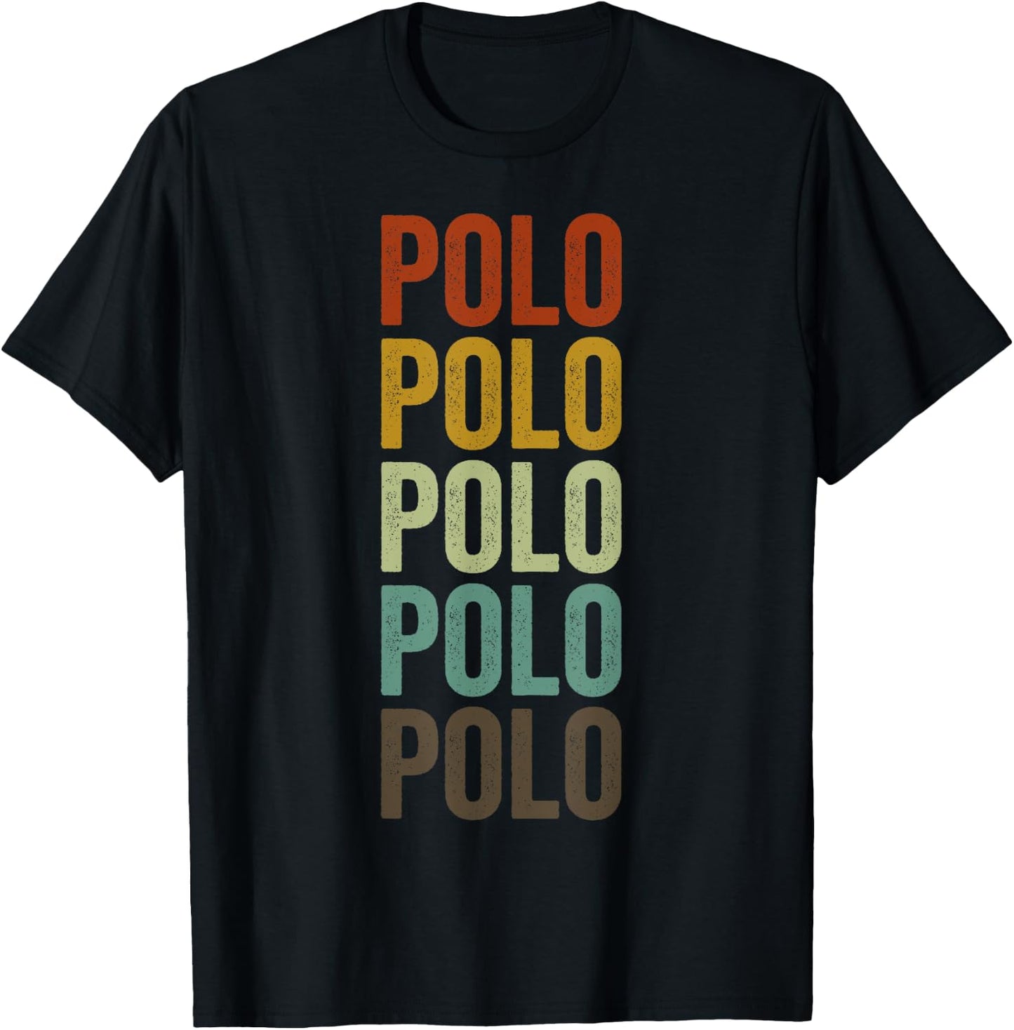 Polo Player Coach Team T-Shirt - T-Shirt | Black