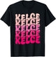 Kelce Vintage Personalized Name I Love Kelce T-Shirt - T-Shirt | Black