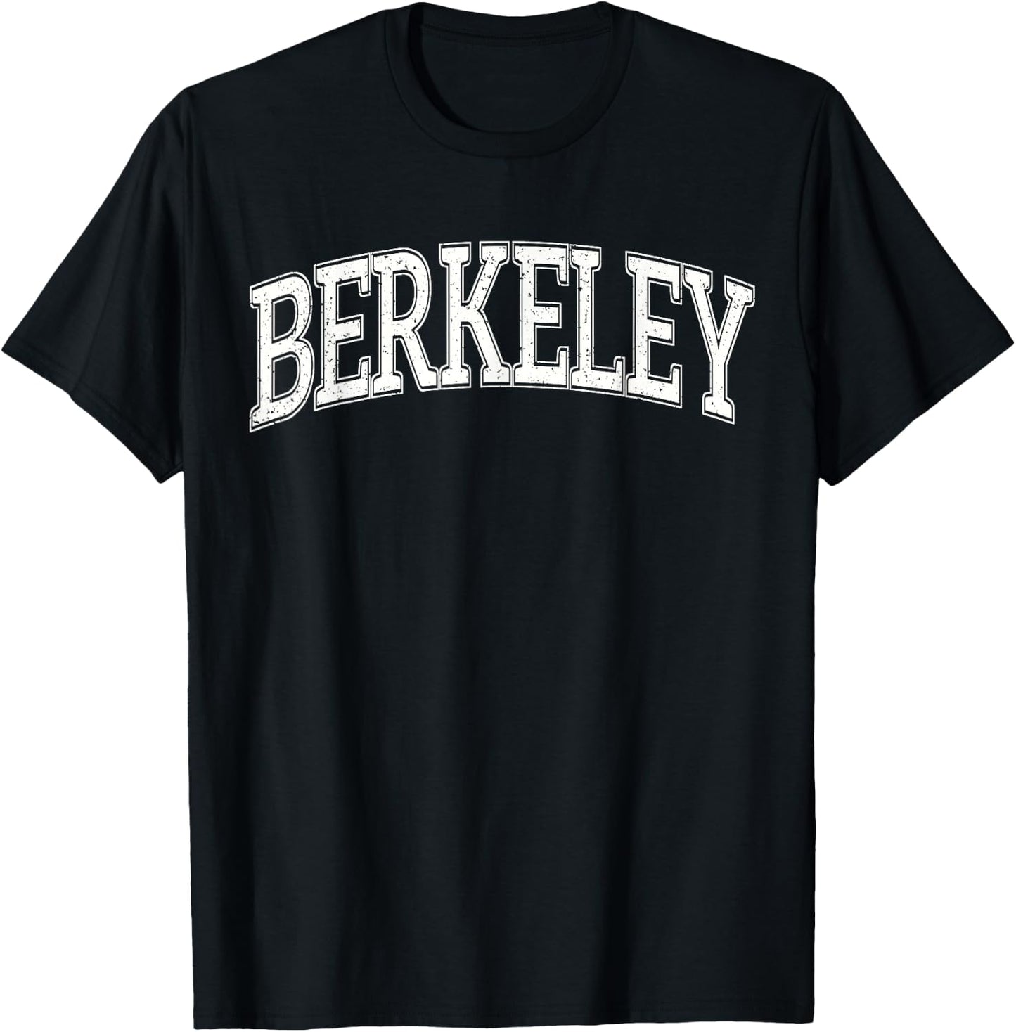 City of Berkeley Varsity Jersey Style T-Shirt - T-Shirt | Black