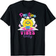 Minions Stuart Positive Vibes Only Poster T-Shirt - T-Shirt | Black