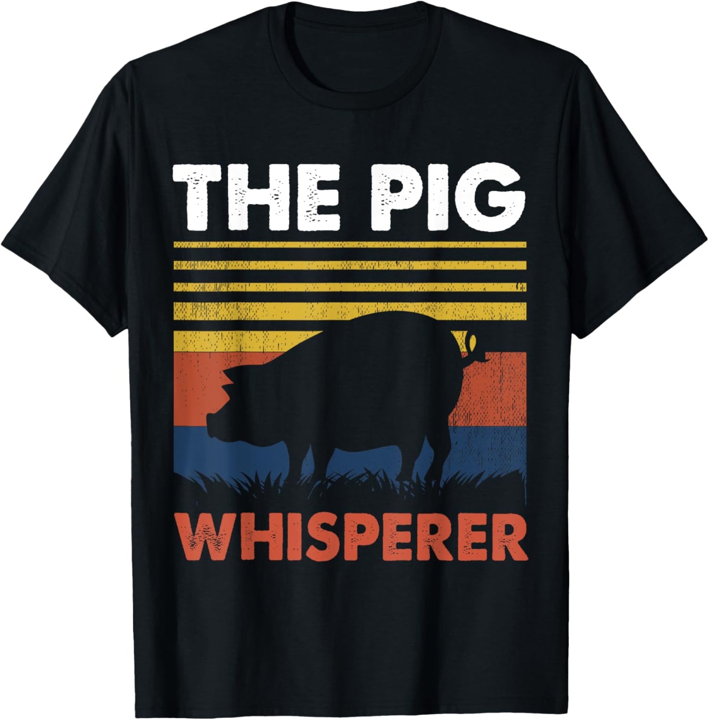 The Pig Whisperer T-Shirt - T-Shirt | Black