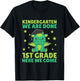 Kids Kids Kindergarten Graduate Dragon Graduation T-Shirt - T-Shirt | Black