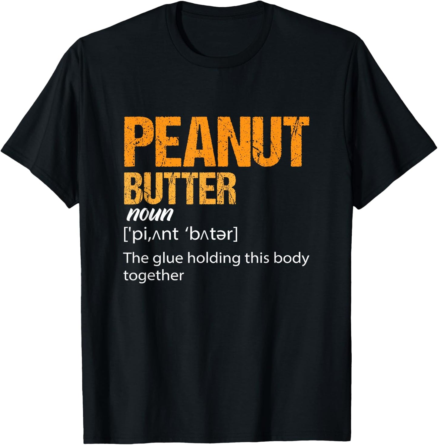 Peanut Butter Definition Peanut Butter T-Shirt - T-Shirt | Black