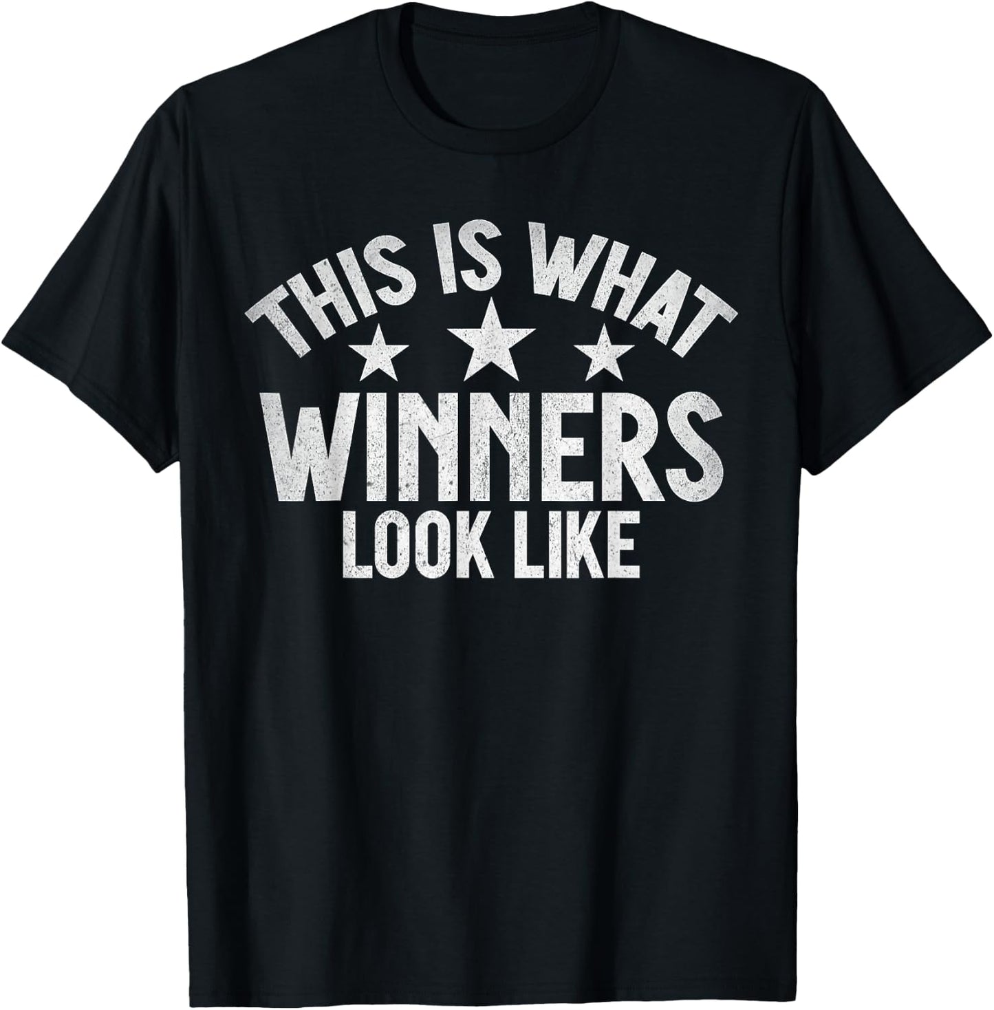 This is what winners look like winning Game Match T-Shirt - T-Shirt | Black