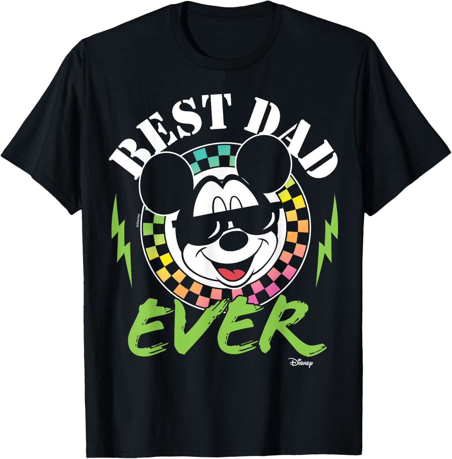 Disney - Mickey Best Dad Ever T-Shirt - T-Shirt | Black