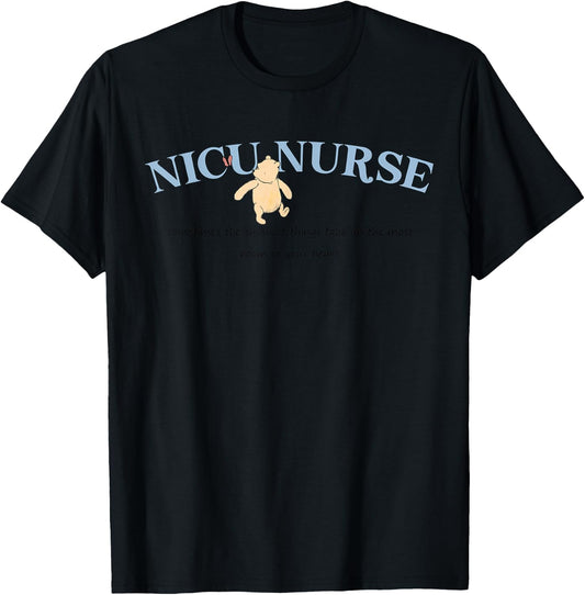 Nicu Nurse Neonatal Intensive Care Unit RN Funny Nurse T-Shirt - T-Shirt | Black
