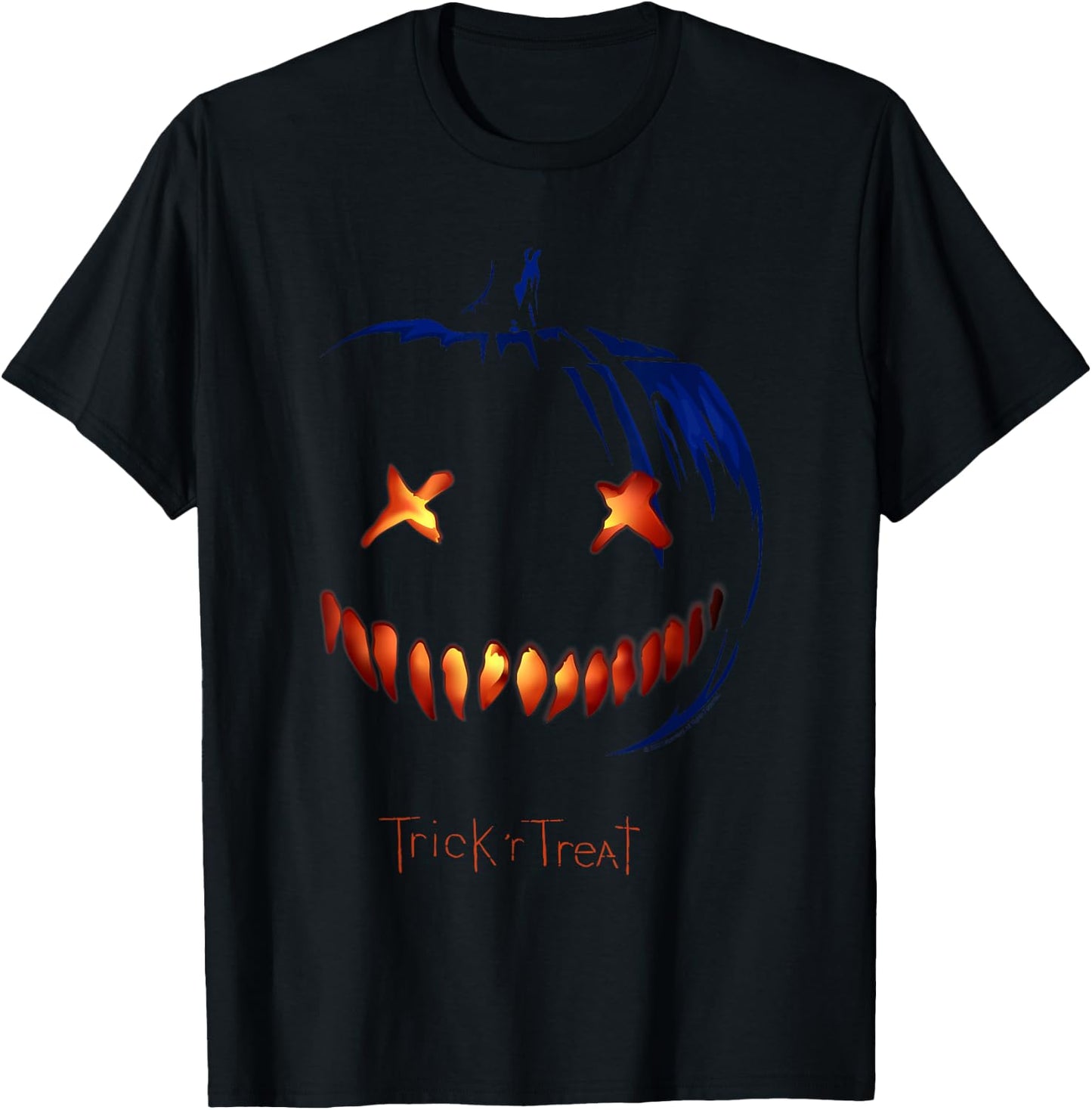 Trick 'r Treat Glowing Pumpkin T-Shirt - T-Shirt | Black