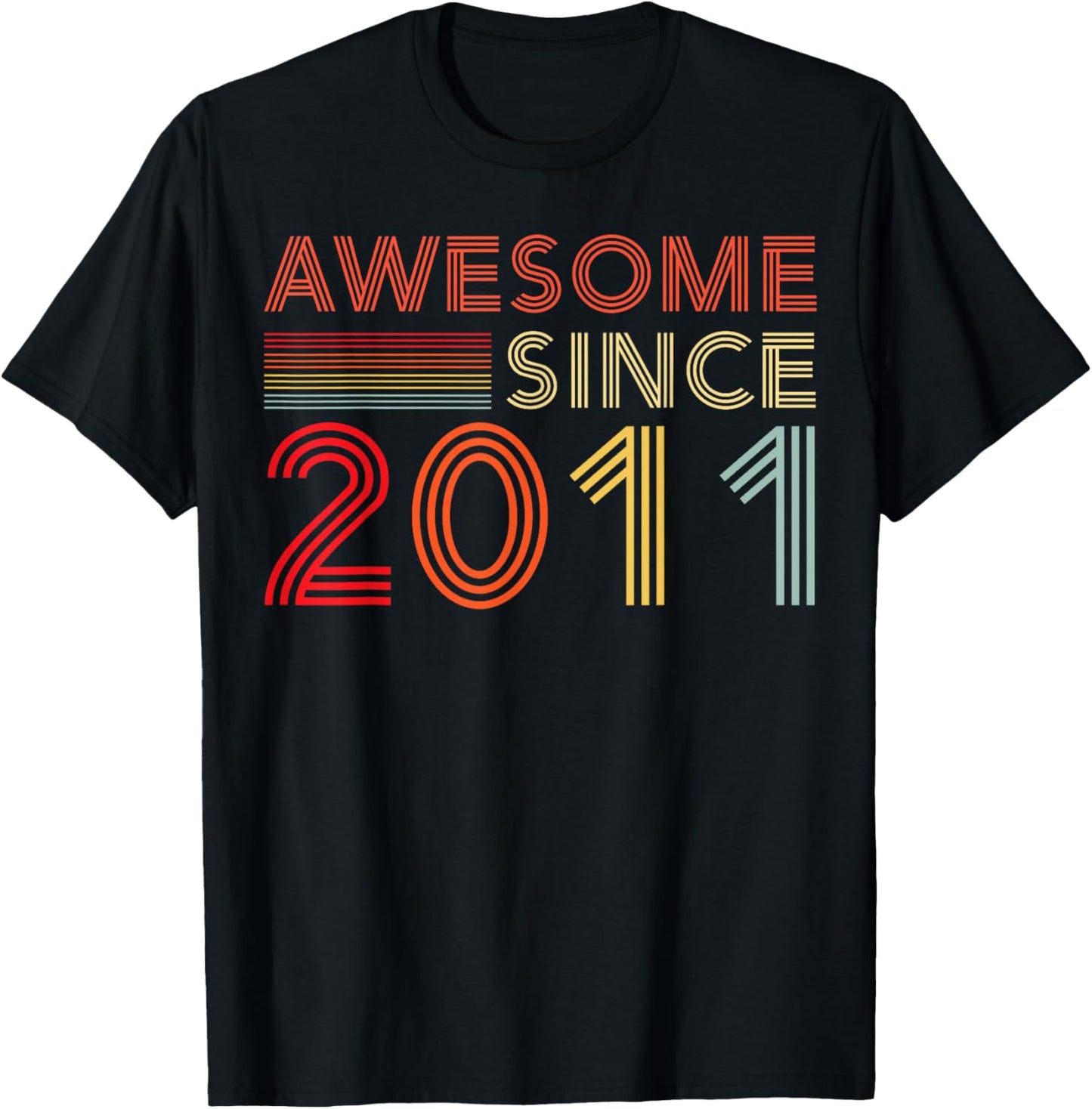 14yr BDay Son Boy Funny 2011 14th 14 Year Old Birthday T-Shirt - T-Shirt | Black