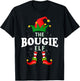 Xmas Bougie Elf Family Matching Christmas Pajama T-Shirt - T-Shirt | Black