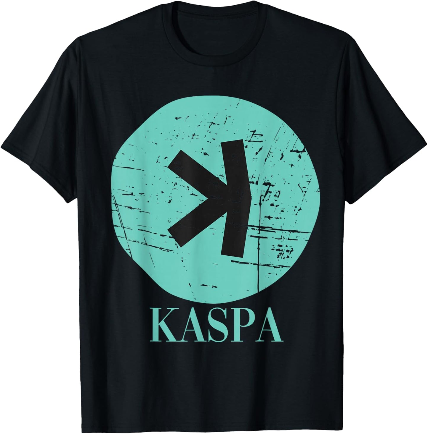 Kaspa Crypto Coin Bullrun 2024 Freedom Cryptocurrency T-Shirt - T-Shirt | Black