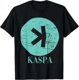 Kaspa Crypto Coin Bullrun 2024 Freedom Cryptocurrency T-Shirt - T-Shirt | Black