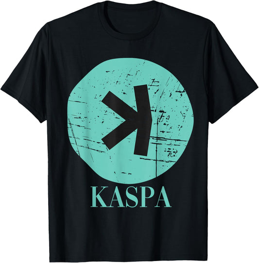 Kaspa Crypto Coin Bullrun 2024 Freedom Cryptocurrency T-Shirt - T-Shirt | Black