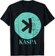 Kaspa Crypto Coin Bullrun 2024 Freedom Cryptocurrency T-Shirt - T-Shirt | Black